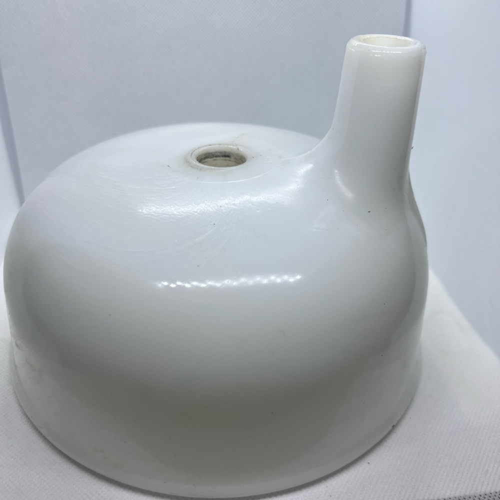 Vintage MilkGlass Juicer Mixer Attachment